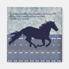 乗馬用エディ農学校 マグネット