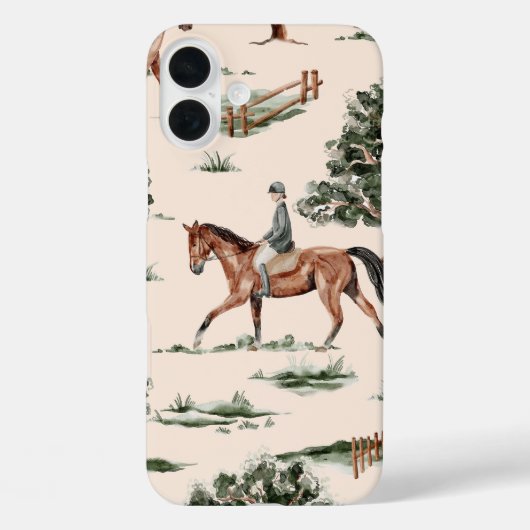 乗馬用スマホケース Case-Mate iPhoneケース (裏面)