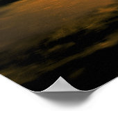 乗馬者オンビーチ ポスター (角)