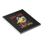 乗馬贈与 |誰かに似た生離れ活 ノートパッド (アングル)