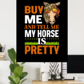 乗馬贈与 買|私に教えて ポスター (ホームオフィス)