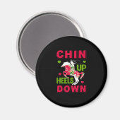乗馬贈与 | Chin Up Heat Down マグネット (正面/裏面)