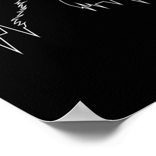 乗馬馬好きギフトキッズ女性男性A ポスター (角)