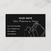 乗馬馬好きバス 名刺 (裏面)