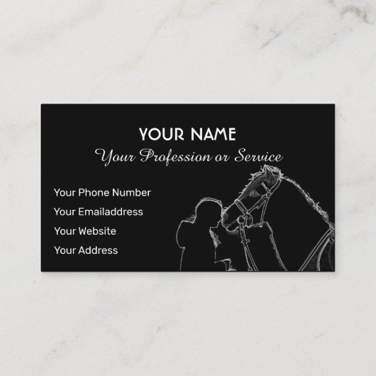 乗馬馬好きバス 名刺 (裏面)