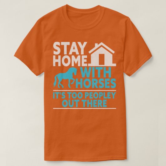 乗馬馬馬馬乗馬ラバーポニー Tシャツ (デザイン正面)