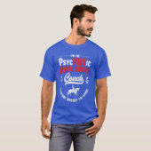 乗馬馬馬馬馬馬車馬精神病おもしろい気フライ Tシャツ (正面フル)