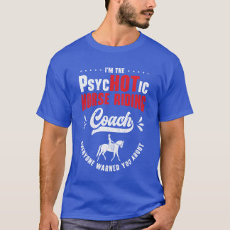 乗馬馬馬馬馬馬車馬精神病おもしろい気フライ Tシャツ