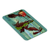 乗馬馬 マグネット (右側)