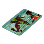 乗馬馬 マグネット (左側)