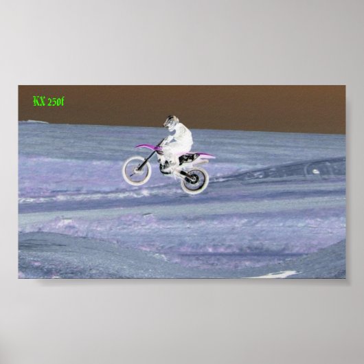 乗馬094、KX 250f ポスター (正面)