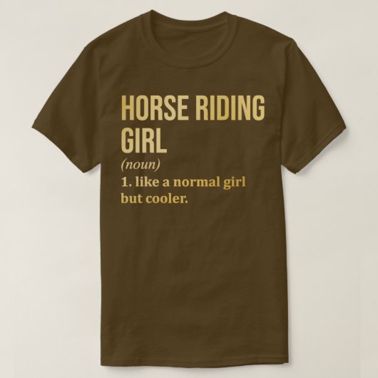 乗馬2 Tシャツ (デザイン正面)
