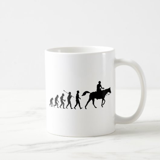 乗馬 コーヒーマグカップ (右)