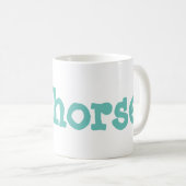 乗馬 コーヒーマグカップ (正面右)