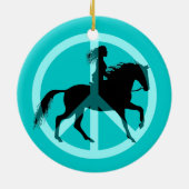 乗馬 セラミックオーナメント (裏面)