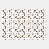 乗馬 ラッピングペーパーシート (正面2)