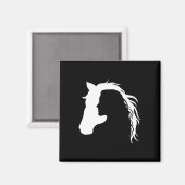 乗馬 – 馬トレーナー馬の馬の馬馬馬馬馬馬馬 マグネット (正面/裏面)