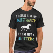 乗馬 馬術 Tシャツ (正面)