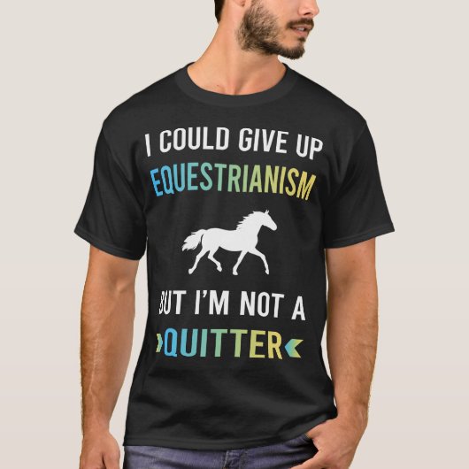 乗馬 馬術 Tシャツ (正面)