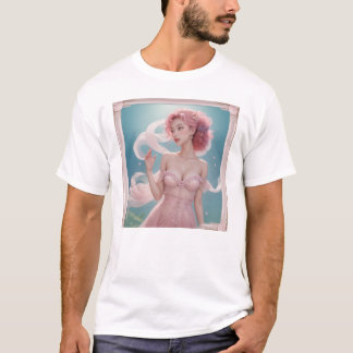 乙女の吐息は夢想に満ちて Tシャツ