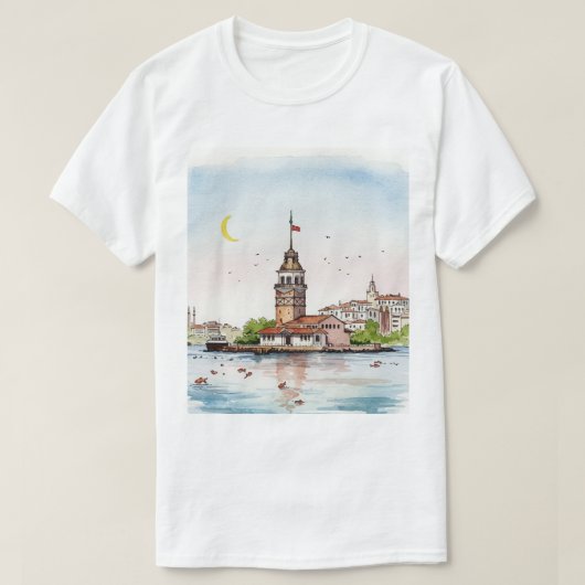 乙女の塔 Tシャツ (デザイン正面)