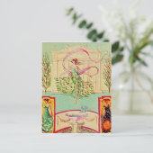 乙女女神アテナ ポストカード (スタンド正面)