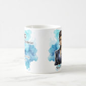 乙女座の女性 コーヒーマグカップ (中央)