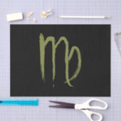 乙女座の星座情報（8月・9月生まれの誕生石） 薄葉紙 (クラフト)