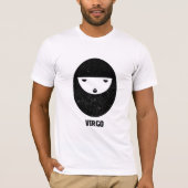乙女座の星座 Tシャツ (正面)