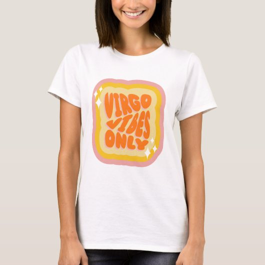 乙女座の気分だけ Tシャツ 星座の誕生日プレゼント (正面)