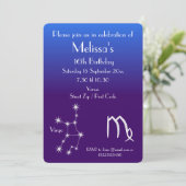 乙女座 ギャラクシー パーティー 招待状 (スタンド正面)