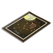 乙女座 8月23日 - 9月23日 ノートブック (左側)