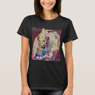 乙女 (処女)、グスタフ・クリムト、ヴィンテージ アール・ヌーヴォー Tシャツ