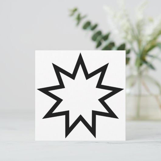 九つ星 カード (スタンド正面)