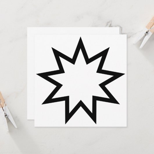 九つ星 カード (正面/裏面インサイチュ)