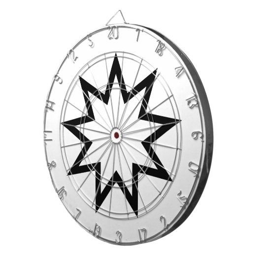 九つ星 ダーツボード (正面右)