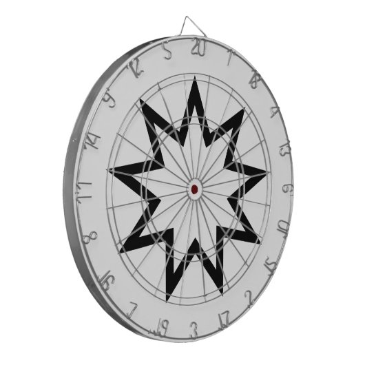 九つ星 ダーツボード (正面左)