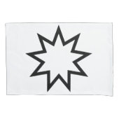 九つ星 枕カバー (正面左)