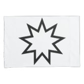 九つ星 枕カバー (正面右)