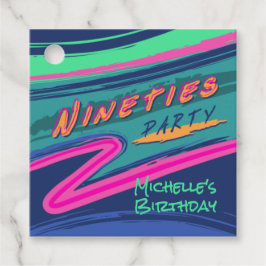 九はっきりした十党のラベル フェイバータグ