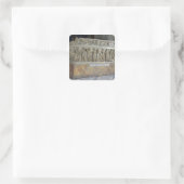 九ミューズのフリーズと石棺 スクエアシール (バッグ)