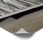 九ミューズのフリーズと石棺 ポスター (角)