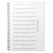 九九 ノートブック (正面)