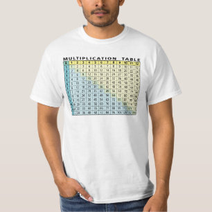 九九(即刻の計算機!) Tシャツ