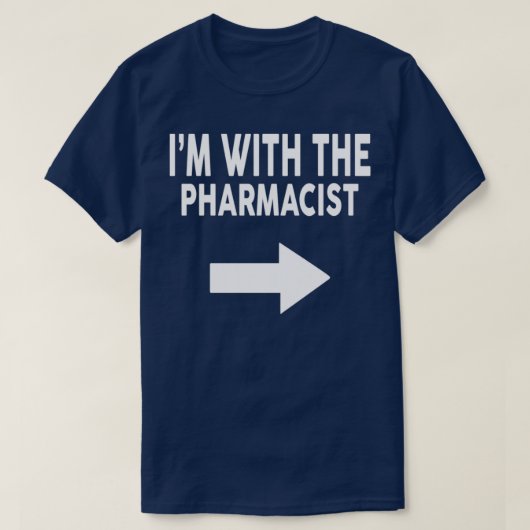 九二七メートル薬剤師用薬剤師 Tシャツ (デザイン正面)