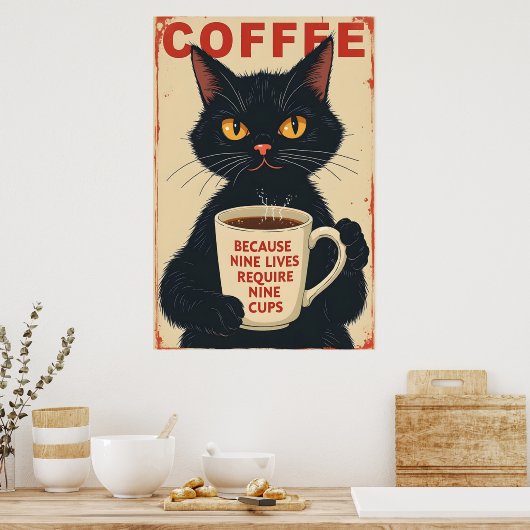 九人命九杯 ポスター (キッチン)