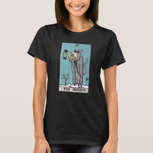 九仙人オポッサムウィッチタロットカードポッサム Tシャツ