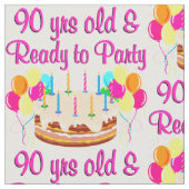 九十パーティー ファブリック (クローズアップ)