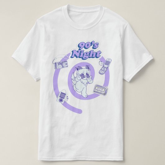 九十ビベス Tシャツ (デザイン正面)