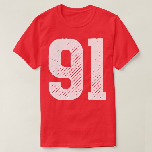 九十一2 Tシャツ (デザイン正面)